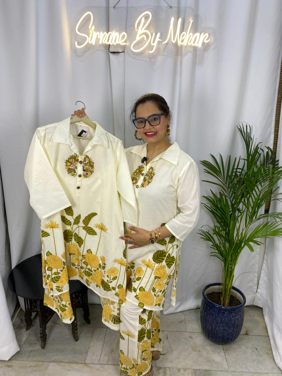 Sunflower Bloom Co-Ord Set ✨