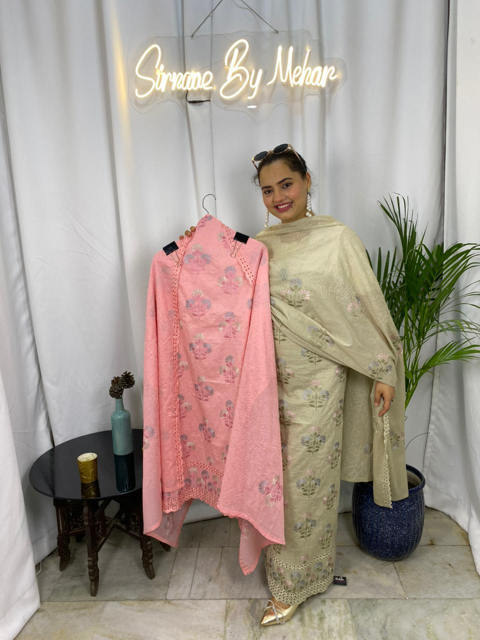 Noor Floral Grace Suit Set